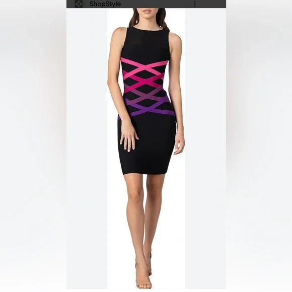 Dress the Population | Dresses | Dress The Population Ximena Ombr Bodycon  Dress | Poshmark